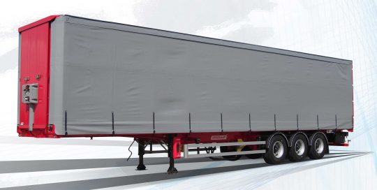 Fruehauf rideaux coulissant open box