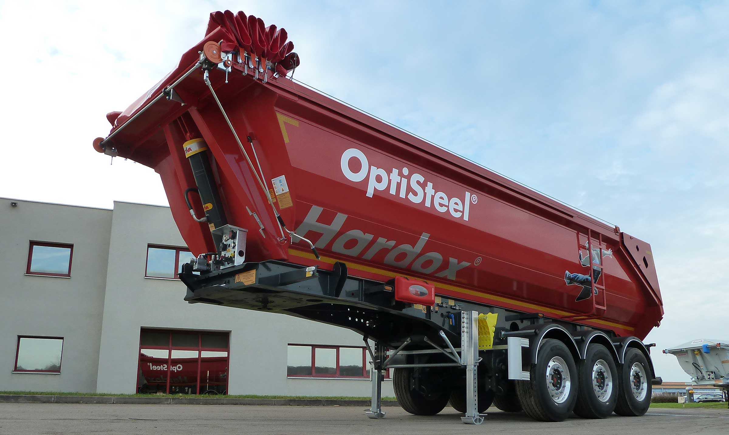 Fruehauf – bennes travaux publics – OptiSteel