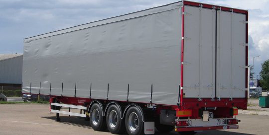 Fruehauf rideaux coulissant open box