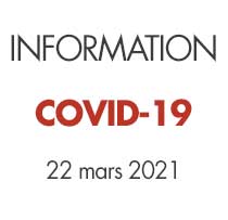 COVID-19 - 22 mars 2021