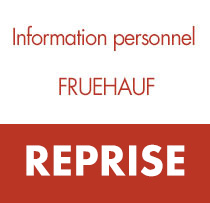COVID-19 - information personnel FRUEHAUF